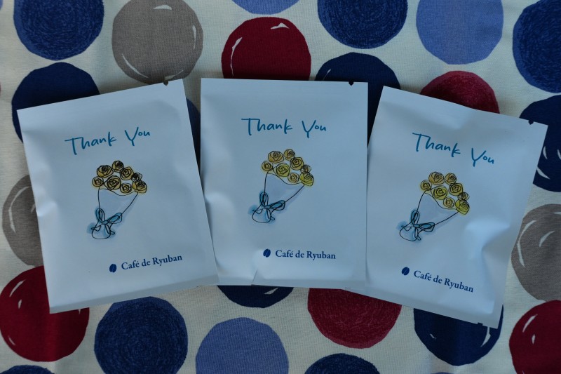 メッセージ付きカップオン【THANKYOU】バラ